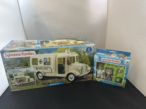 Sylvanian families ambulance - sylvanian, +
