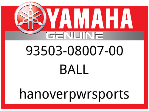 Yamaha oem part 93503 - oem,