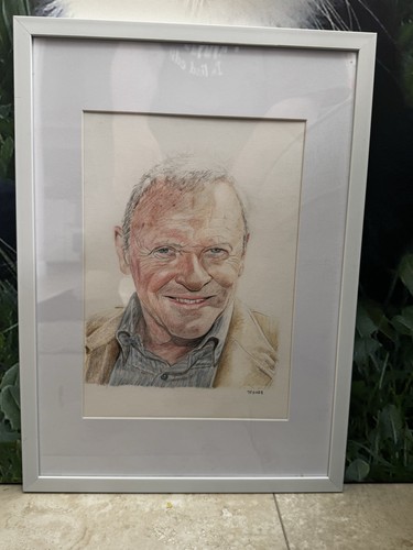 Original framed and mounted - original,
