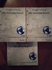 2001 Ford F-150 Workshop Manuals Volume 1 & 2 Wiring Diagrams