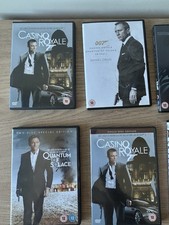 James Bond DVD Set X 8 -