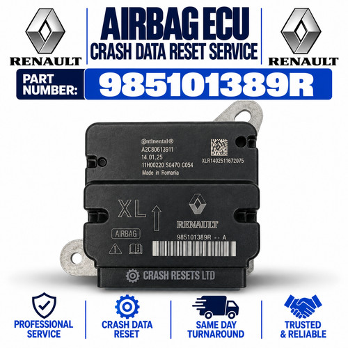 Renault clio 985101389r - clio, airbag