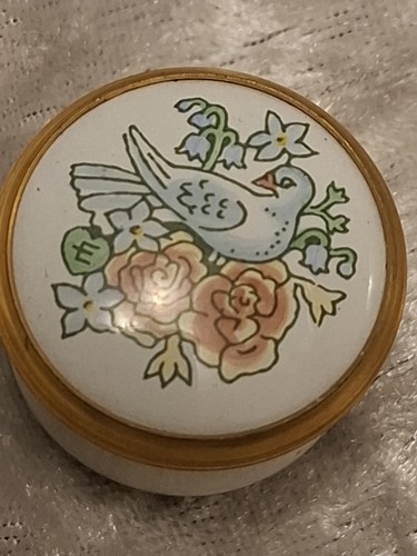 Crummles enamel pill box - crummles,