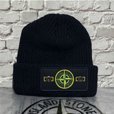 Warm Thick Stone Cap Cuffed Knit Stretch Beanie Hat winter for Men Women