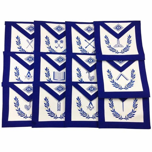 Blue lodge officer - blue, apron