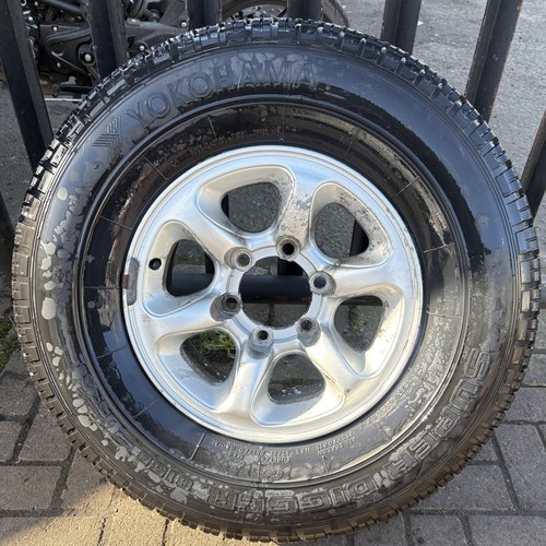 Alloy wheel with tyre - alloy, /