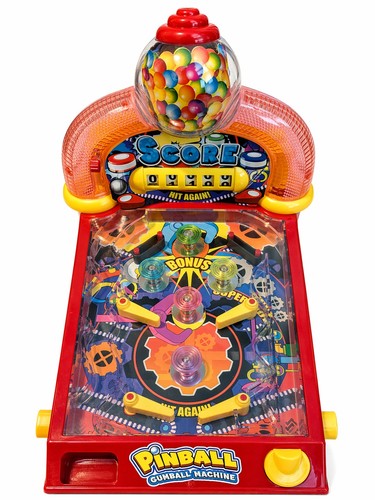 Retro pinball gumball machine - retro,