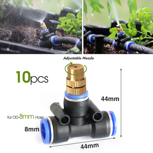 Brass micro sprinkler - brass,