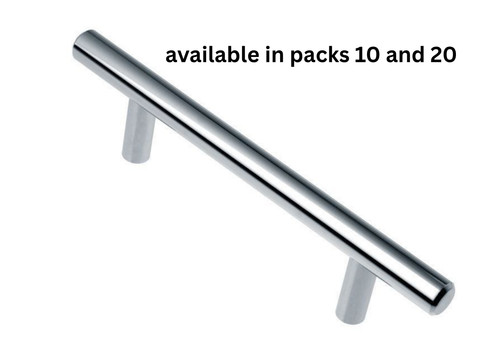 Polished chrome t - chrome, t-bar
