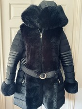 #Women black winter coat from WULUX Paris sizexxxL