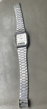 Casio Mens AQ230 ANA DIGITAL  Watch silver working 