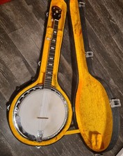 Banjo 5 string strings wood