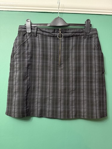 Hell bunny tartan skirt womens - hell,