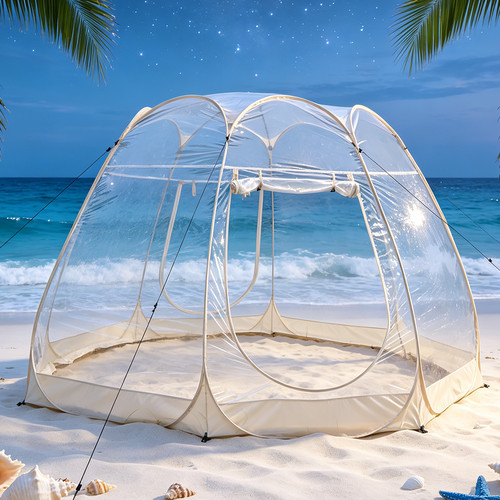 Pop bubble tent - bubble, transparent