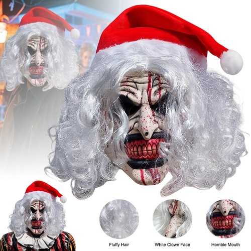 Feeriay art clown latex mask - art,