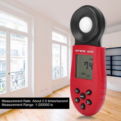 Hs1010 digital lux - meter, auto