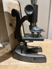 Vintage Regent Students Microscope in case with tools