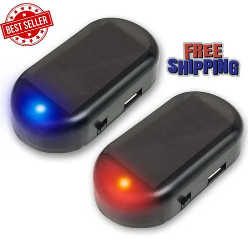 Solar power car - led, fake