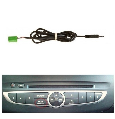 Auxiliary cable renault - auxiliary,
