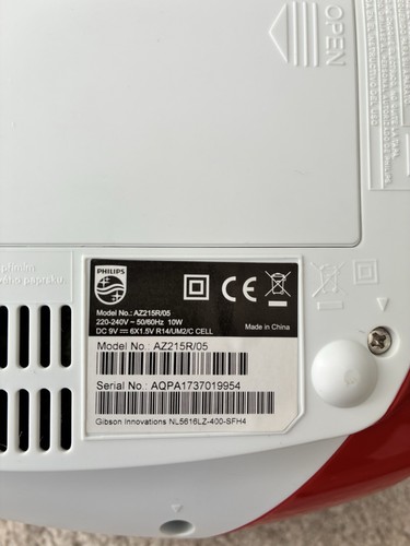 Philips az215r cd - philips,
