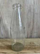 Rare Antique Glass Clear Milk
