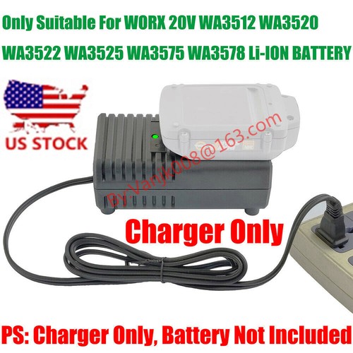 Fast charger for worx 20v - for,