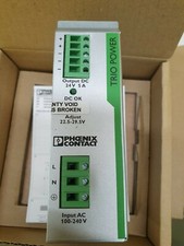 24v Phoenix Contact PSU | TRIO-PS/1AC DIN Rail Power Supply 24V DC 5A 125W ✅⚡