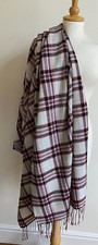 Jack Wills Pink Tartan Throw/Scarf New Without Tags
