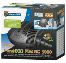 SuperFish Pump ECO Plus RC 5000 Pond Pump Variable Speed Control BLACK FRIDAY