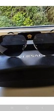 Versace Sunglasses Black Gold