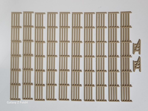 Fencing railings wood 10 - oo,