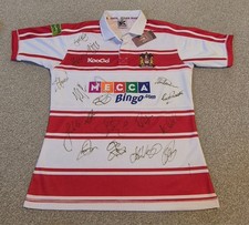 Signed Wigan Warriors Shirt
