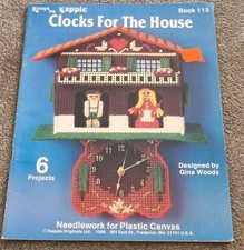 Kappie, Clocks For The House Cross Stitch Charts. Designed By Gina Woods
