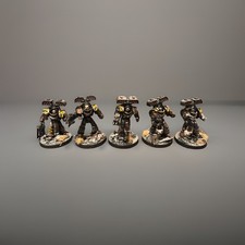 Iron Warriors Legion Tyrant Siege Terminators painted Warhammer Horus Heresy