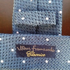 JOHN FRANCOMB SILK TIE BLUE &