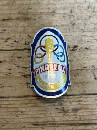 Pinarello head tube badge - head,