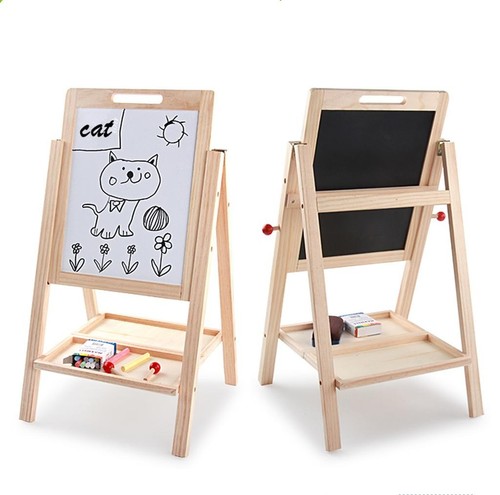 Kids wooden easel 1 - wooden,