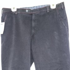 Meyer RRP £123 Men’s NWT Dark Grey Stretch Cotton New York Chinos Size 38/32  