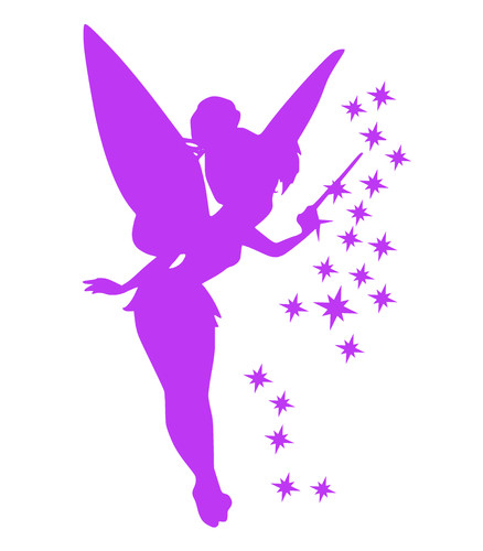 Fairy tinkerbell stars - tinkerbell,