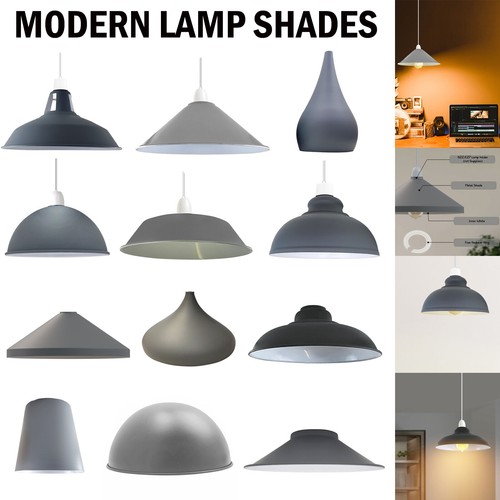 Modern lampshade pendant - modern,