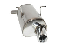 Stainless Steel Sports Exhaust For MINI COOPER R50 R53 R56 2000-2006 Round 80Mm