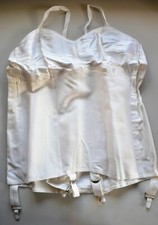 Large Corselet Vintage White Suspenders Shaping Sexy Suspenders