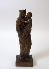 Antique Oak Carving of the