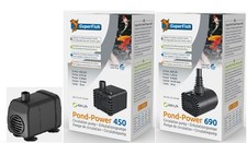 Superfish Pond Water Feature Pump Compact Garden Fountain 200-900 LPH 10m Cable