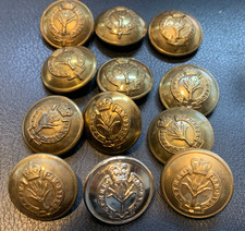 Welsh Guards Buttons