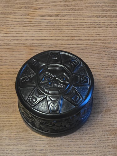 Haida black trinket - haida, box