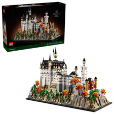 LEGO Architecture: 21063 Neuschwanstein Castle (NEW: No Box, All Bags and Book)