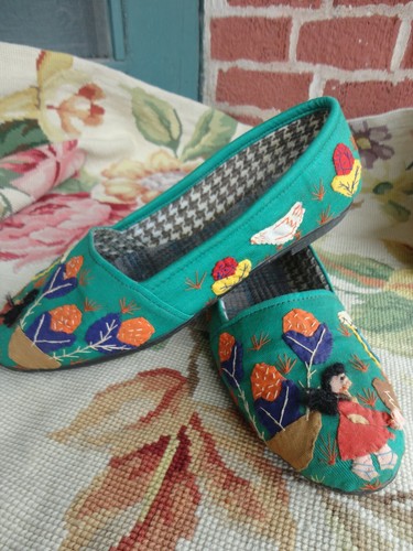 Vintage ethnic folk art - folk,