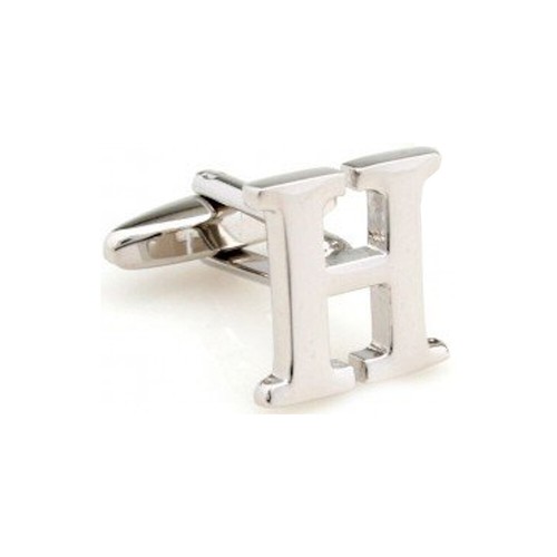 Mens initial letter silver