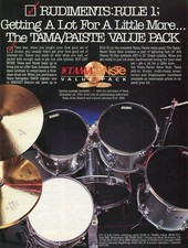 1986 Print Ad of Tama